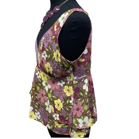 Old Navy Floral Tiered Blouse - Picture 4 of 6